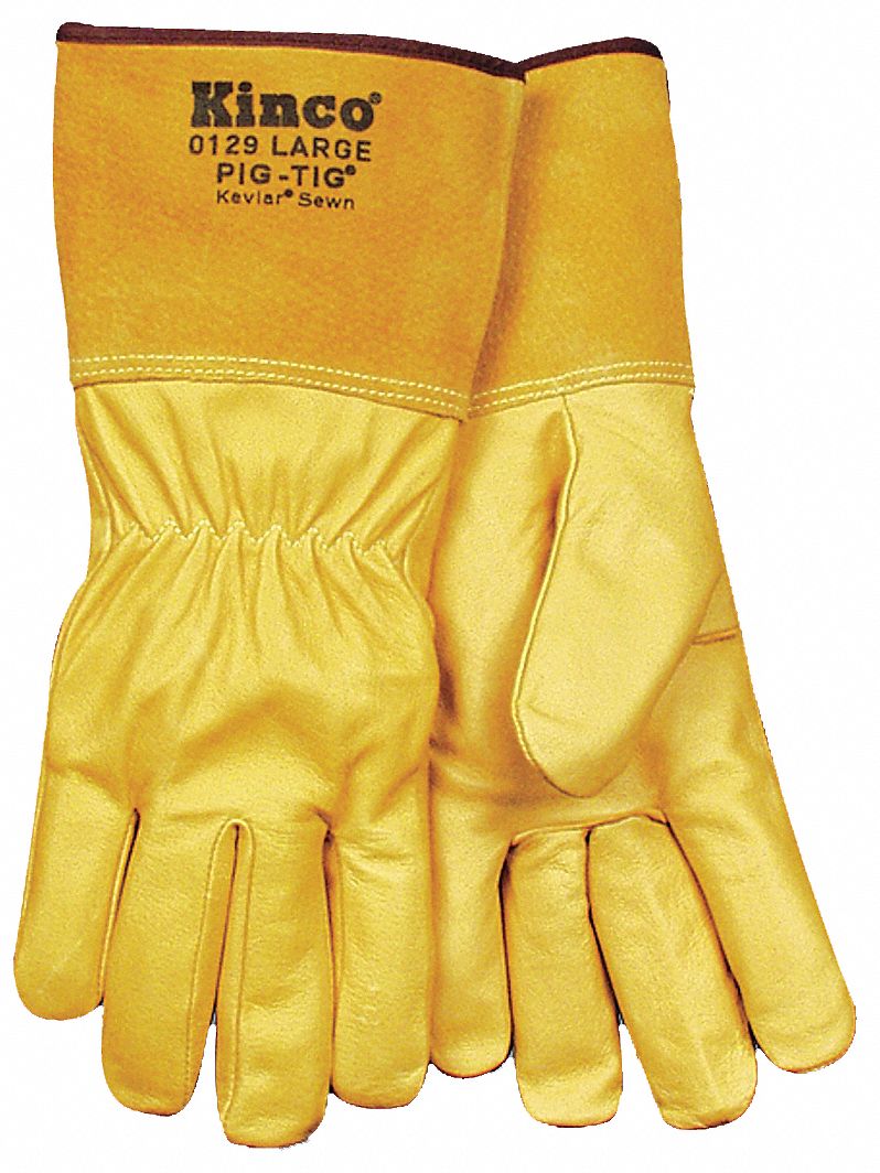 Welding Gloves, Tan,