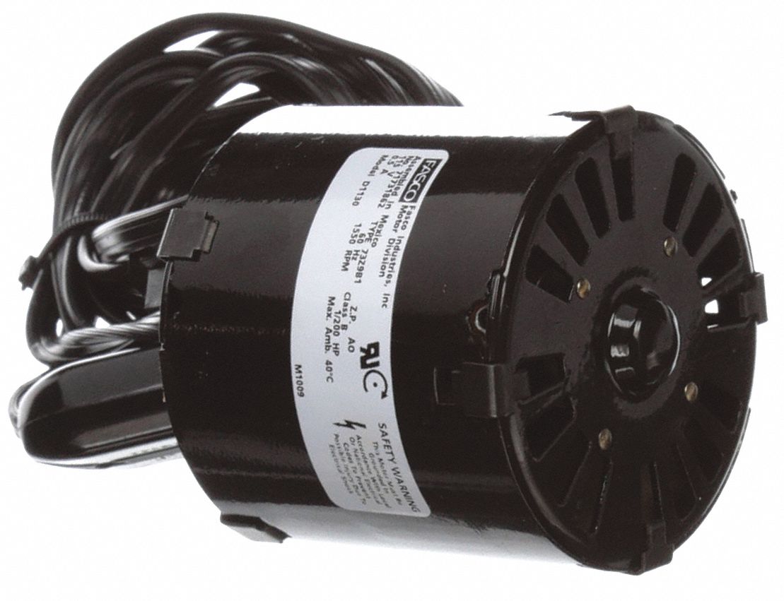 FASCO Motor HVCA,Polo Sombreado,1550rpm,115V - Motores Para Vibradores ...