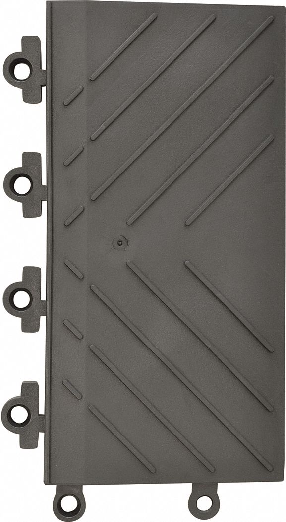 RAMP EDGE,BALCK,12 IN L,6 IN W