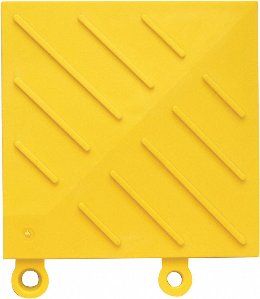 38N618 - Mat Corner Yellow 6 in x 6 in. PK4