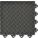 INTERLOCKING ANTIFATIGUE MAT TILE, 12 X 12 IN, BLACK, 12 PK