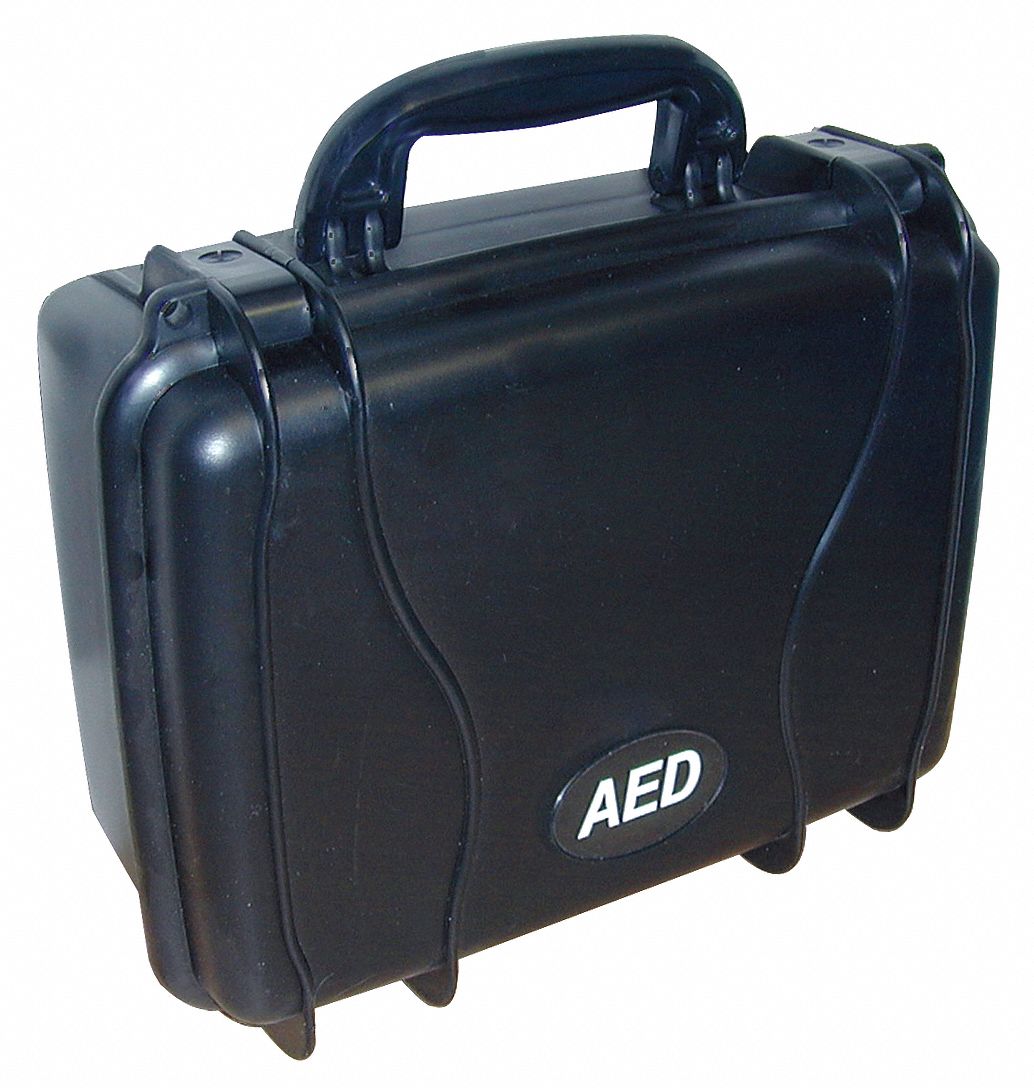 38N677 - AED Hard Black Carry Case
