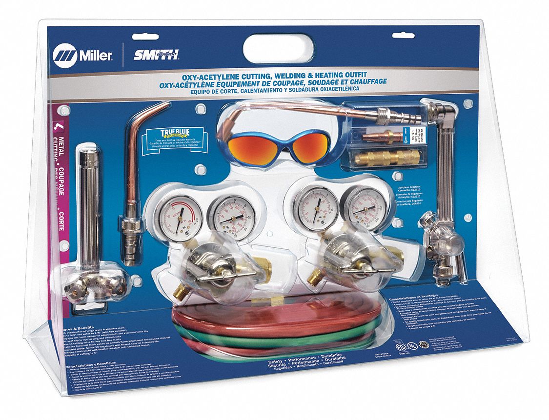 GAS WELDING OUTFIT, ACETYLENE, CGA 300, CC509P