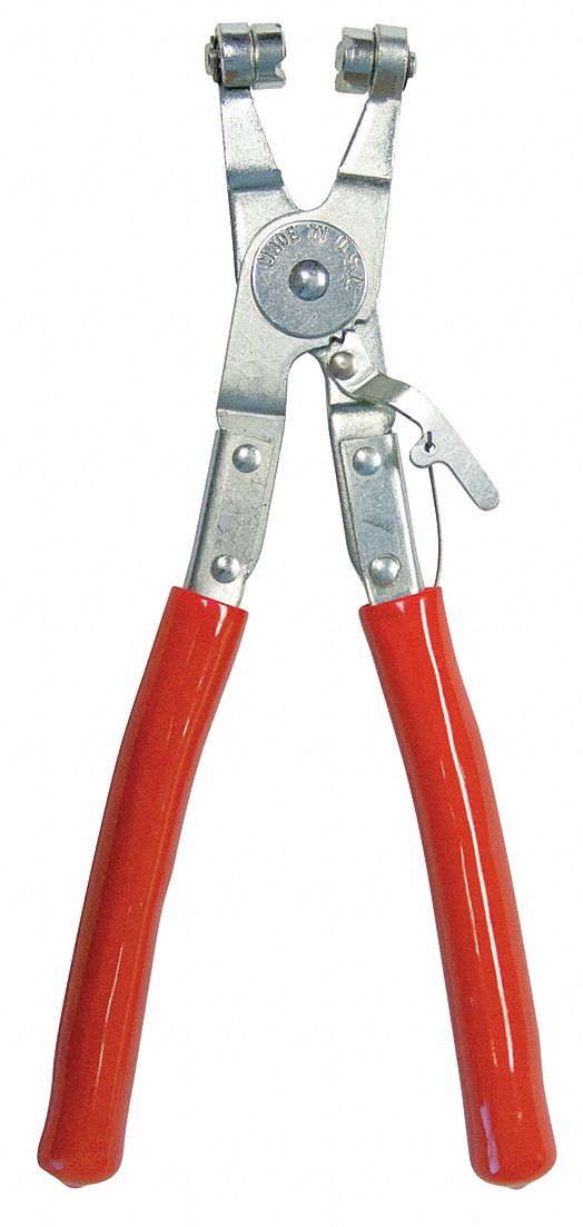 Wire hose store clamp pliers