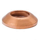 FLARE GASKET, ¼ IN, COPPER, 700 PSI, 3/16 X⅜ IN, FOR ALL CFC/HCFC/HFC REFRIGERANTS