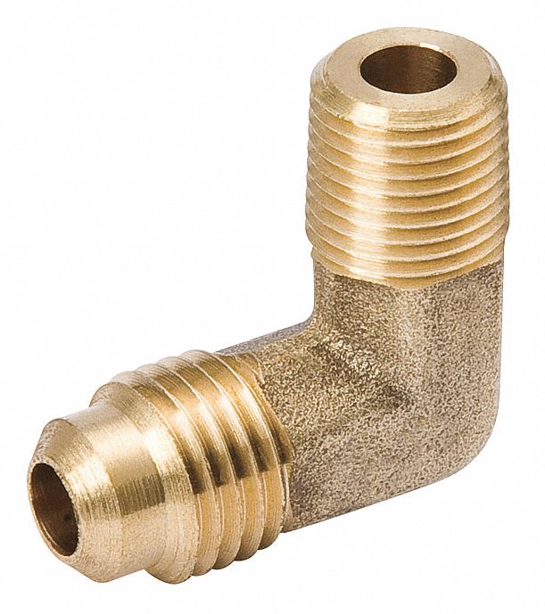 38N881 - 1/4 Access Valve 90 Brass