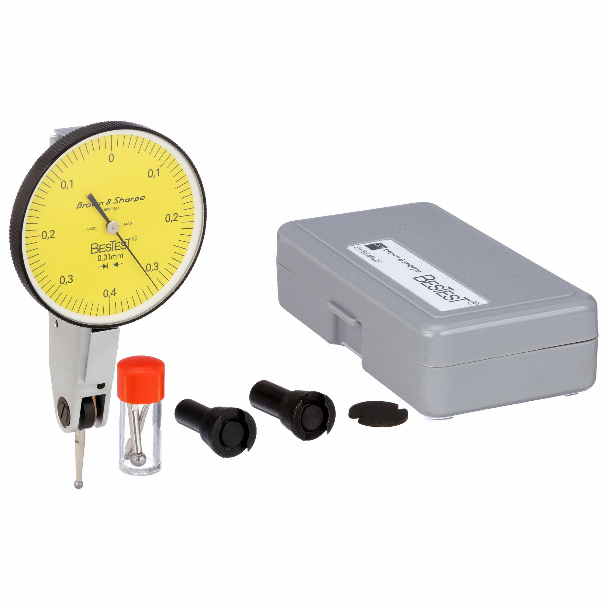 TESA BROWN & SHARPE Item Horizontal Dial Test Indicator, Test Indicator