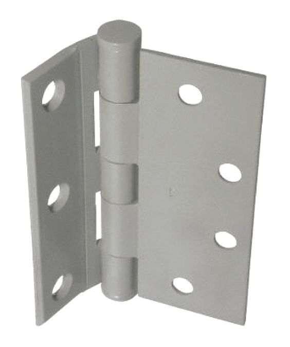 Butt Hinge: Steel, Half Mortise, 2 1/16 in Leaf Wd