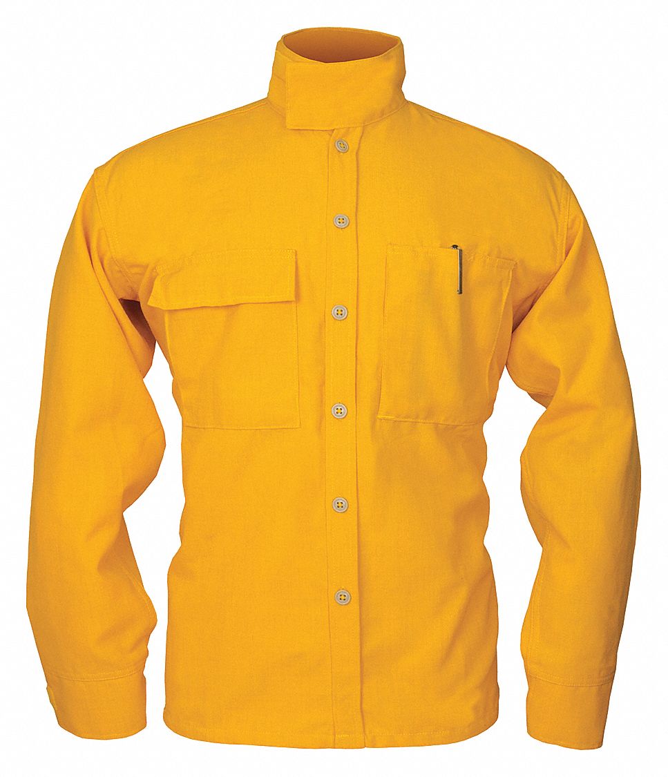 38NE13 - Brush Shirt Nomex IIIA Yellow 2XL