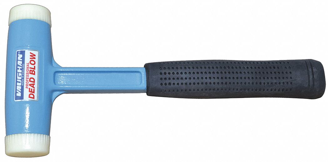 Nylon, 1 1/2 lb Head Wt, Dead Blow Hammer 38NF2258512 Grainger