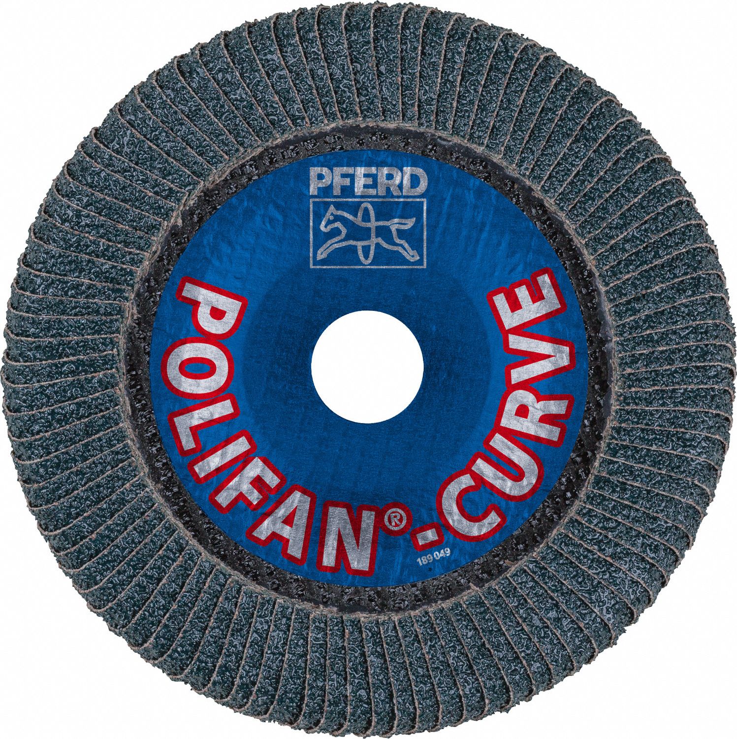 PFERD Radial, Flap Disc, Zirconia Alumina, 6 in Disc Diameter, 40 Abrasive Grit 38NG7367347