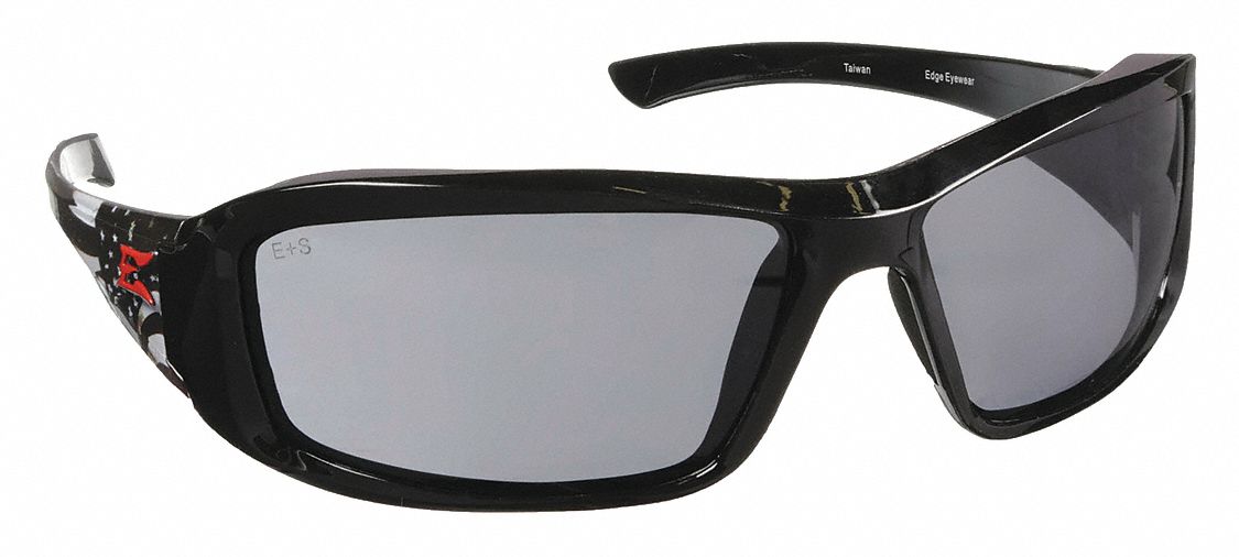 Safety Glasses,  Gray,  Black