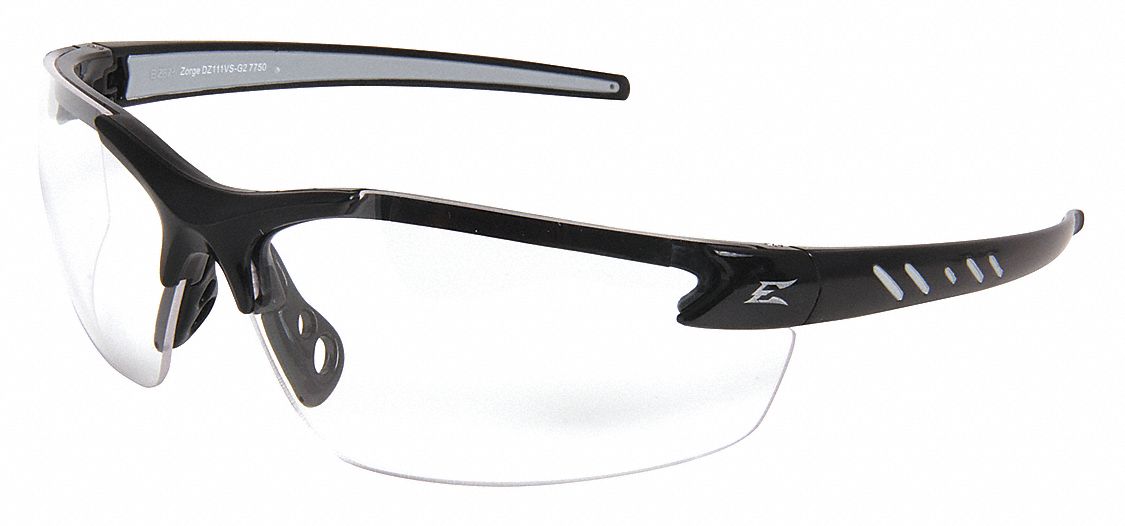 EDGE EYEWEAR Safety Glasses AntiFog /AntiStatic /AntiScratch, No