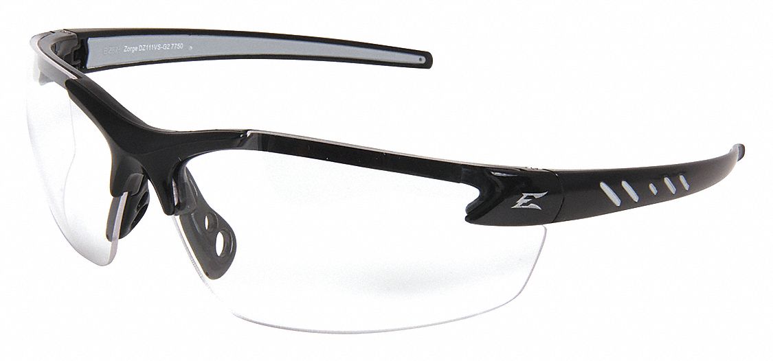 Edge Eyewear Safety Glasses Anti Fog Anti Static Anti Scratch No Foam Lining Wraparound