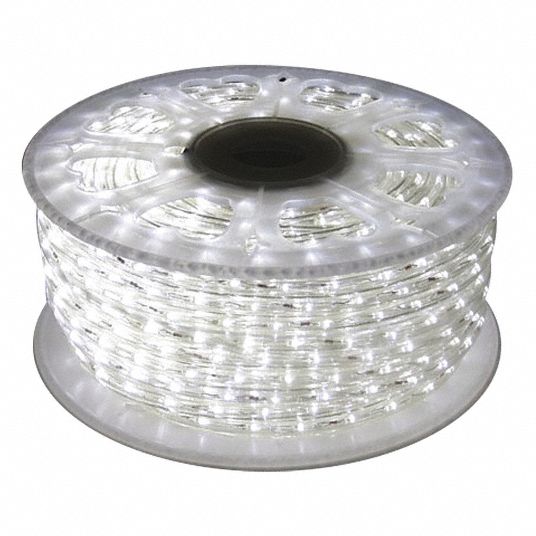 150 ft Lg, White, LED Rope Light - 38NH60|38NH60 - Grainger