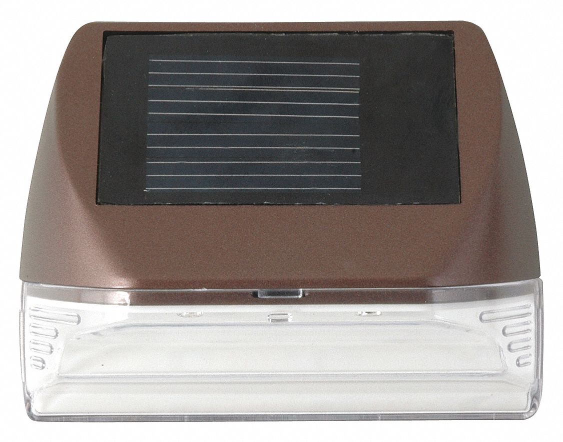 38NH79 - LED Mini Deck Light Outdoor Solar Bronze