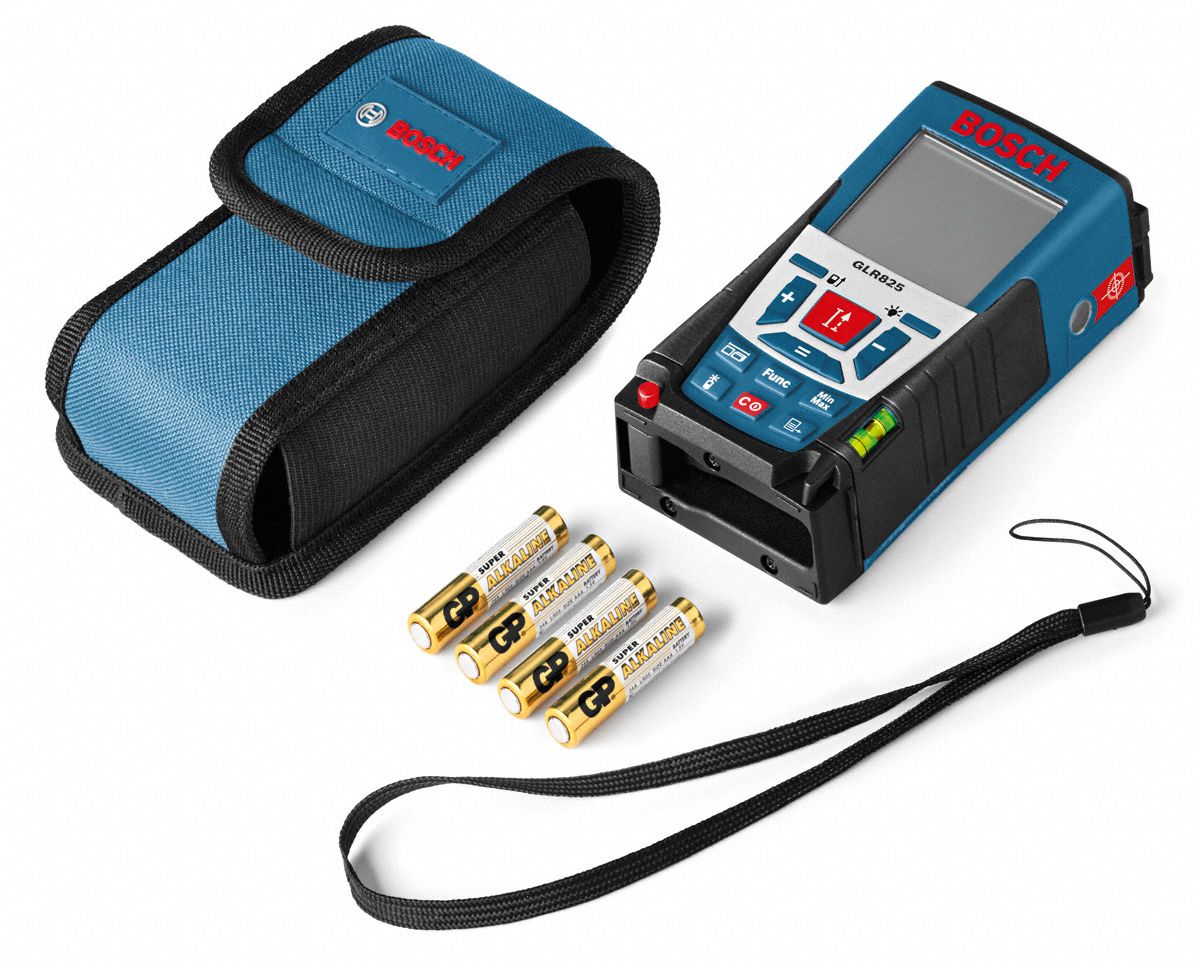 BOSCH Laser Distance Meter, Indoor, Outdoor, Maximum Measuring Distance