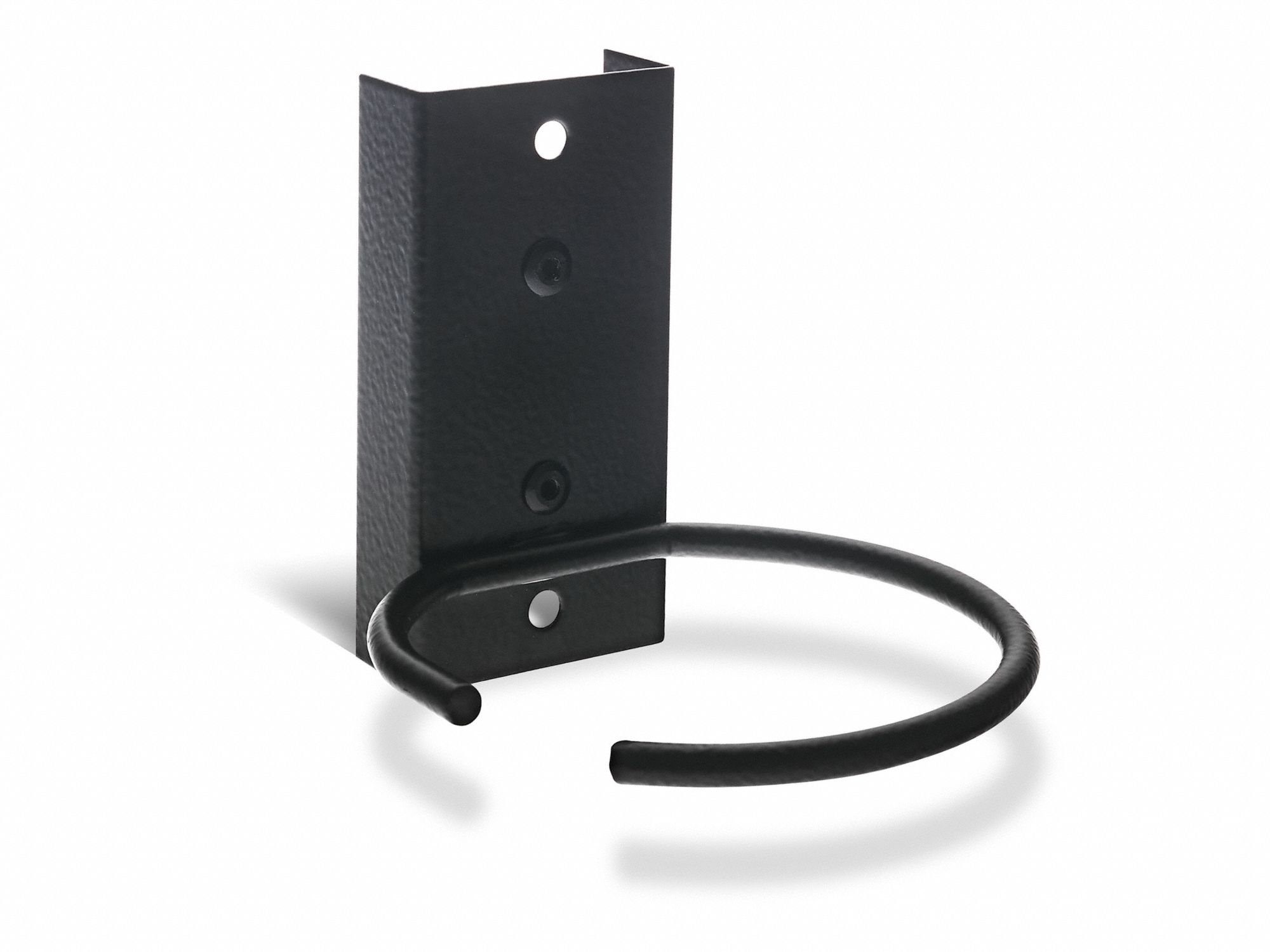 Single Ring Tool Holder: Black, Steel, 5S/Lean Manufacturing Requirements, 4 in Overall Lg