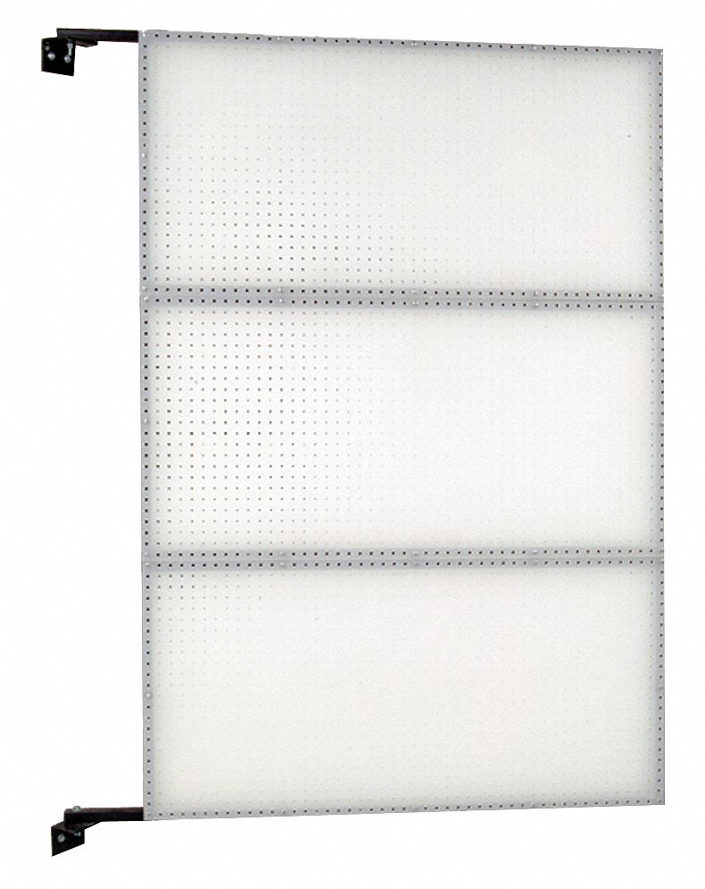 XTRAWALL, Round, 1/4 in Peg Hole Size, Pegboard Swing Panel 38P190W1