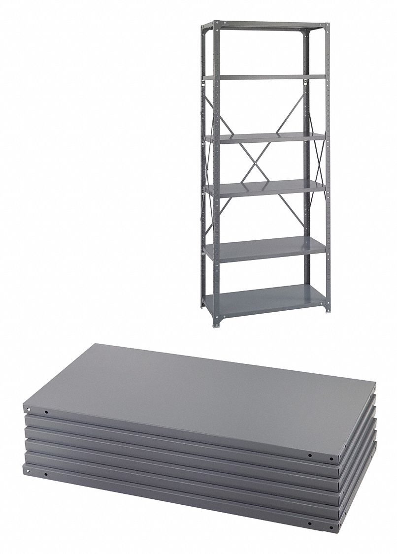 38P408 - 36 X 18 Industrial 6 Shelf Pack