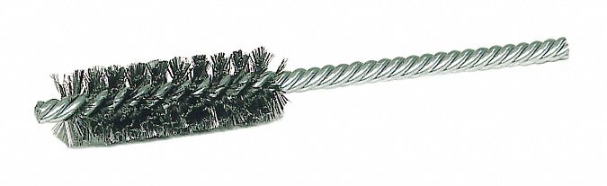 Tube and Pipe Brush, 2 1/2 in Brush L