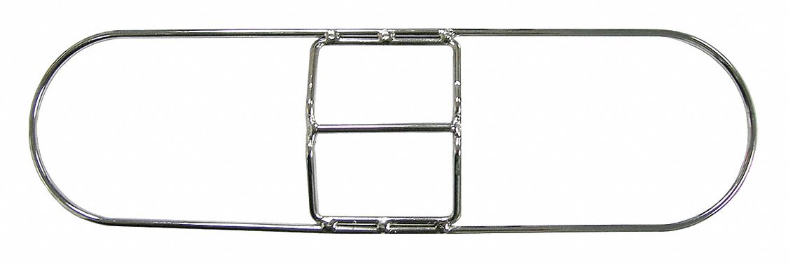 Dust Mop Frame, 36 in W, Steel