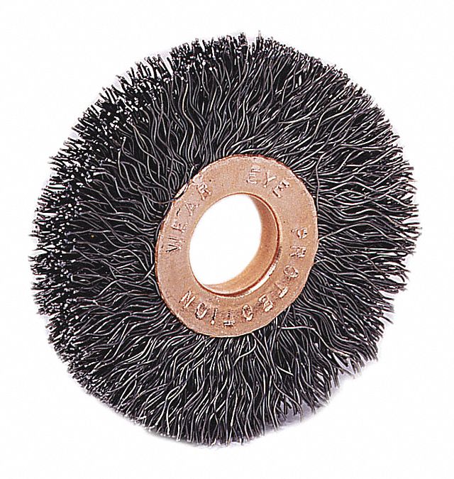 Copper Center Crimped Wire Wheel
