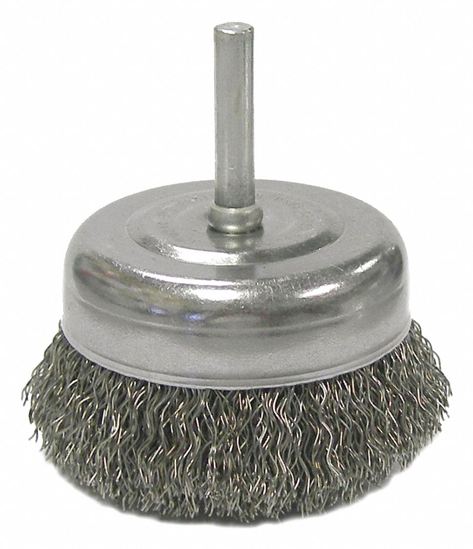 38P672 - Crimped Wire Cup Brush - Only Shipped in Quantities of 10
