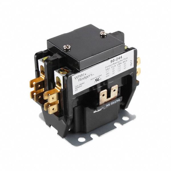 Definite Purpose Magnetic Contactor: 2 Poles, 30 A Full Load Amps-Inductive
