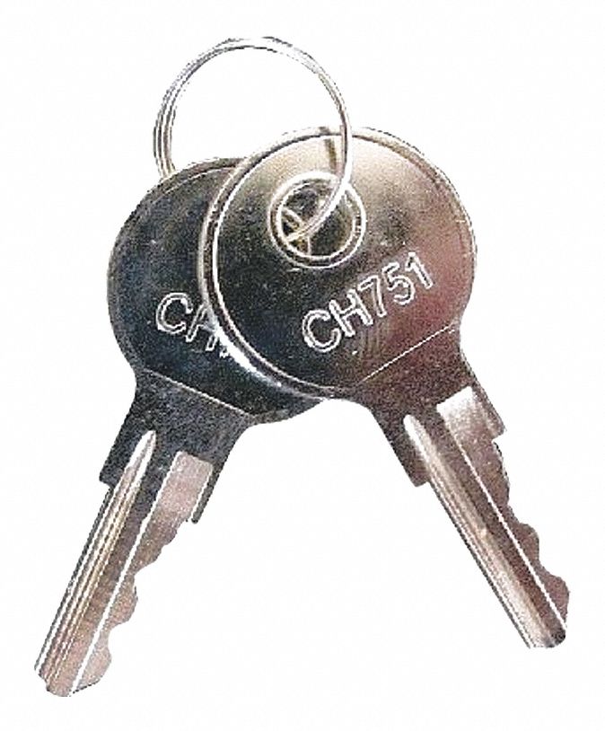 PYRAMID, Keychain, 2 in Wd, Time Clock Spare Keys 38P99341479K