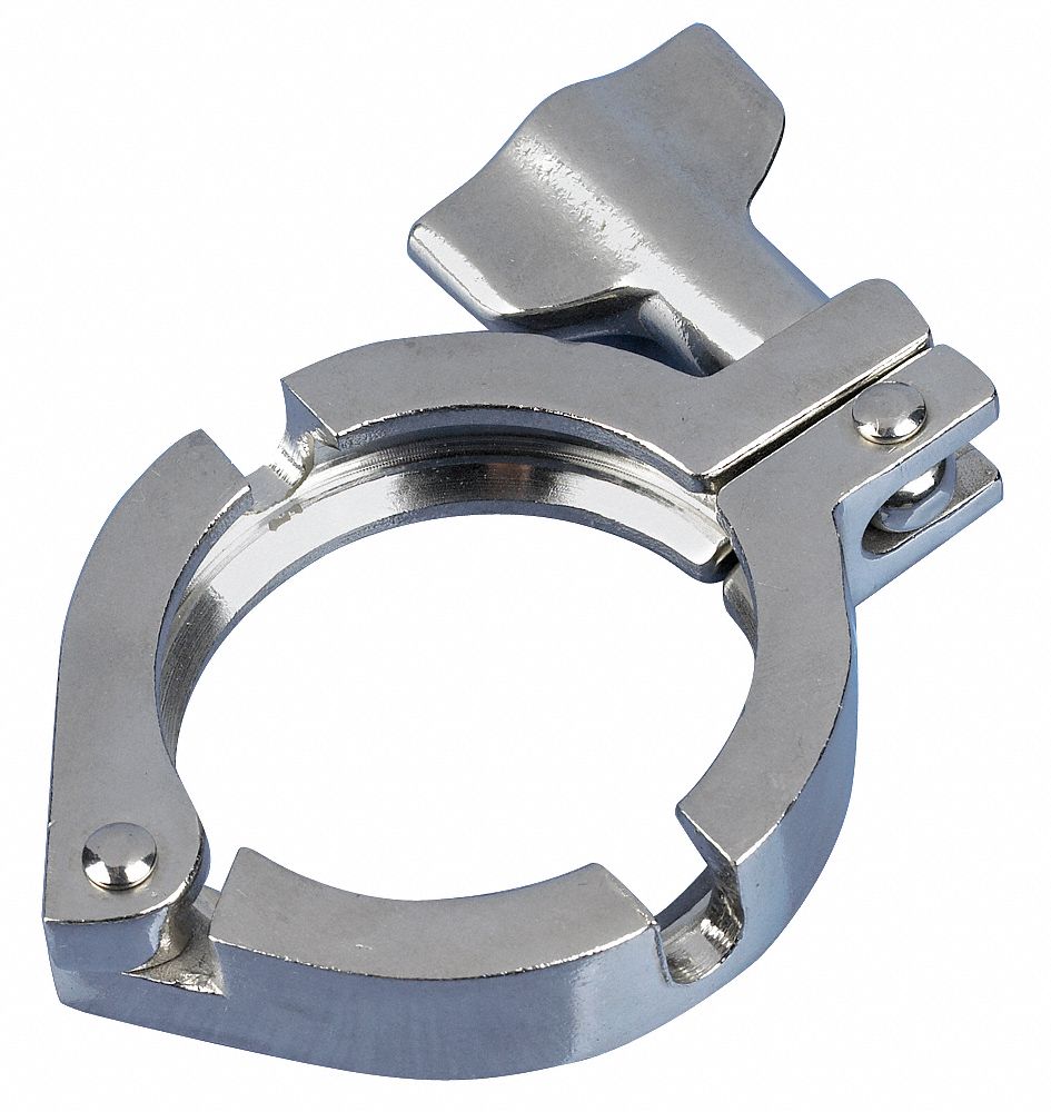 Sani Lock Clamp 304 Stainless Steel 38r147cl Th 200 2 Grainger 7249