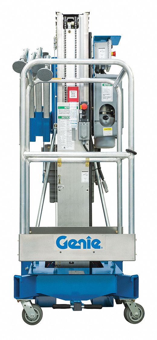 GENIE, DC, 350 lb Load Capacity, Aerial Work Platform 38R209AWP36S