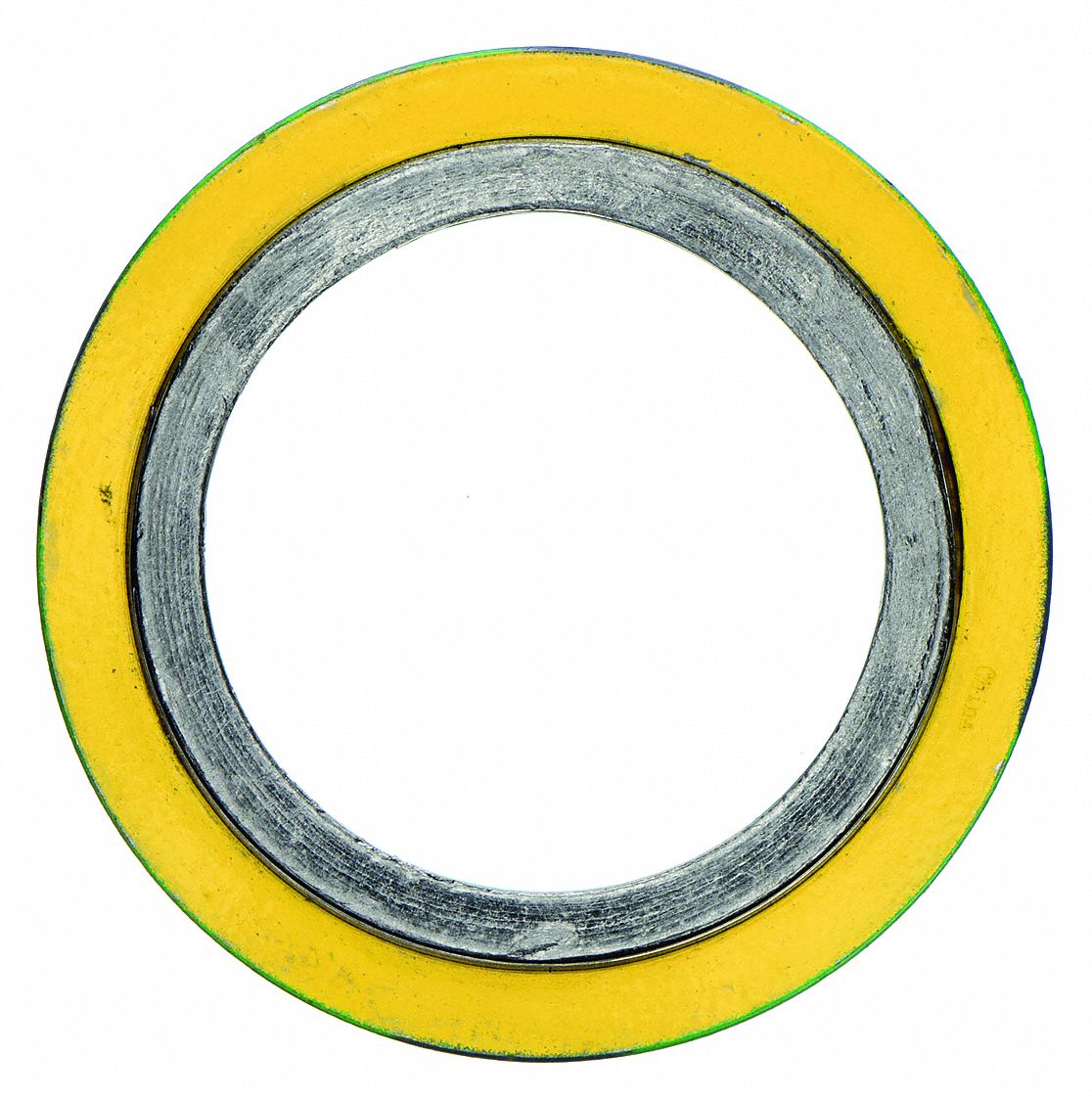 SPIRAL WOUND FLANGE GASKET: GRAPHITE FILLER, 316L STAINLESS STEEL WINDING, FOR 2½ IN PIPE