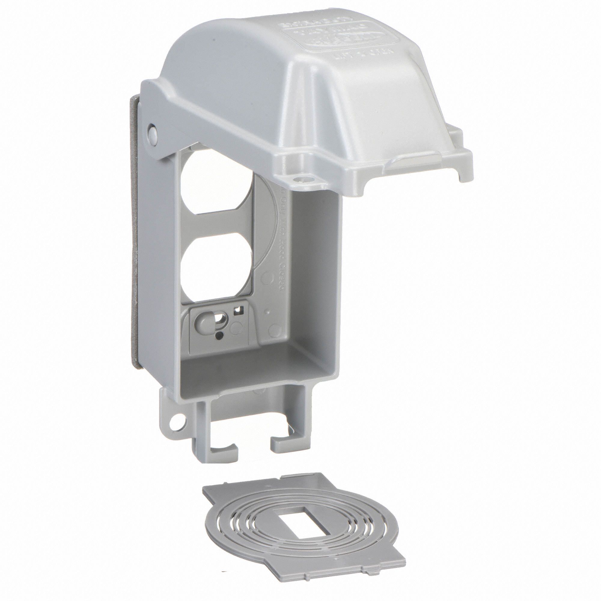 Outlets & Accessories TayMac MX3200 Single Gang Vertical Metal