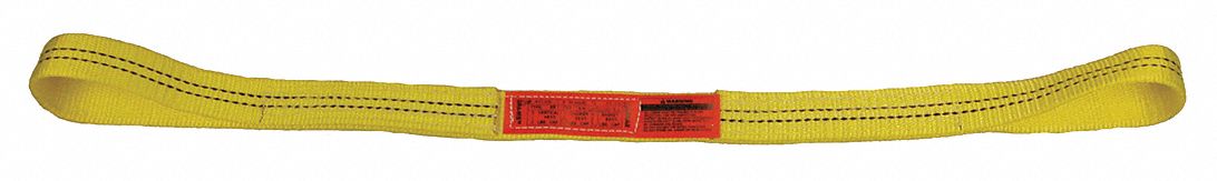 Web Sling, Flat Eye, 3 ft L, 4, 000 lb Cap.