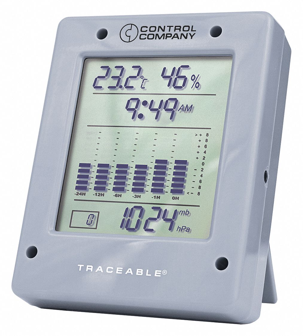 38RJ43 - Barometer Digital Gray
