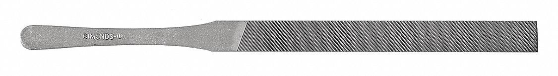 Tungsten Point File Rect. 5in.L