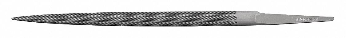 SIMONDS 84422000 Pippin File,Swiss,Single Point Oval 38RL32