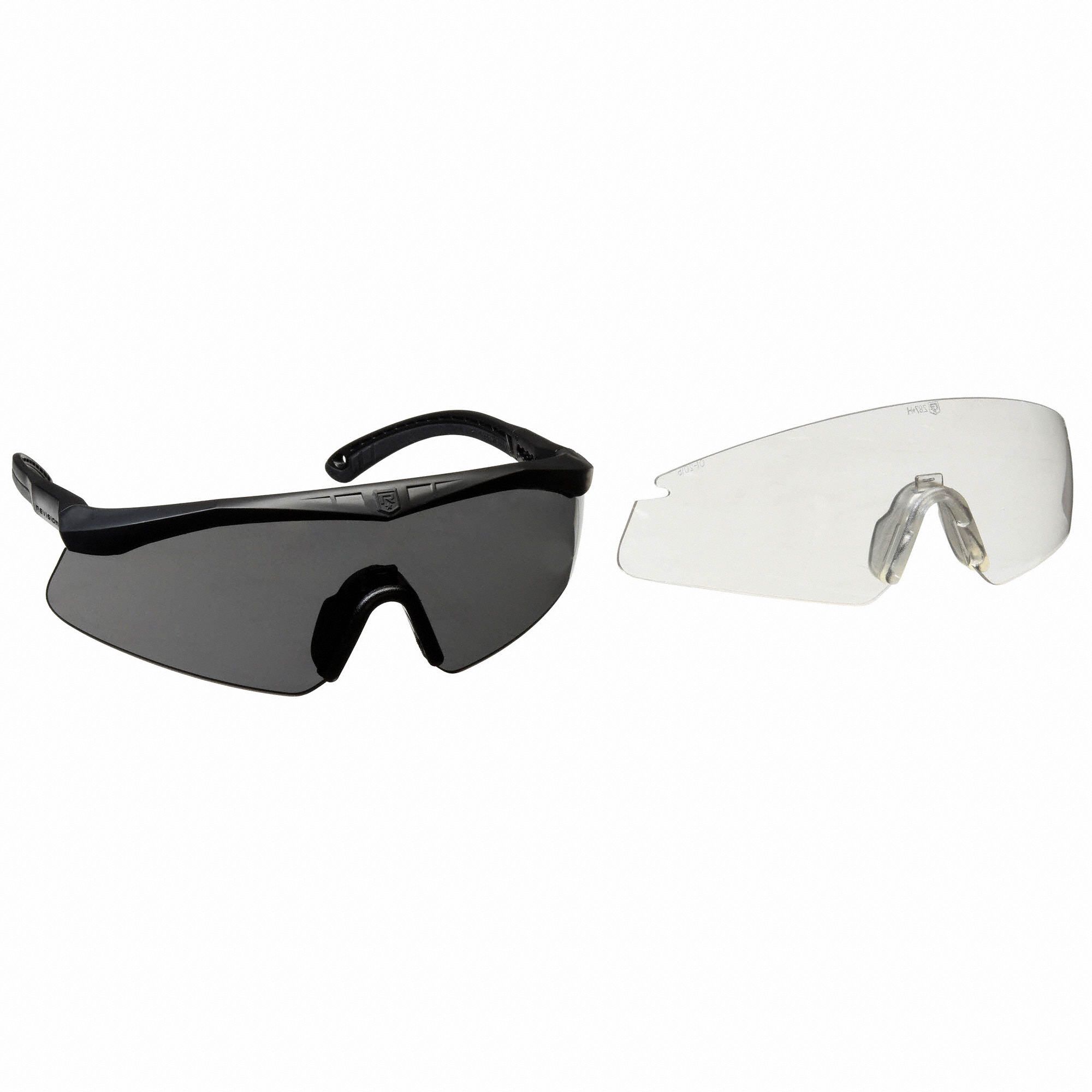 REVISION MILITARY Safety Glasses, Assorted - 38RL74|4-0076-0720 - Grainger