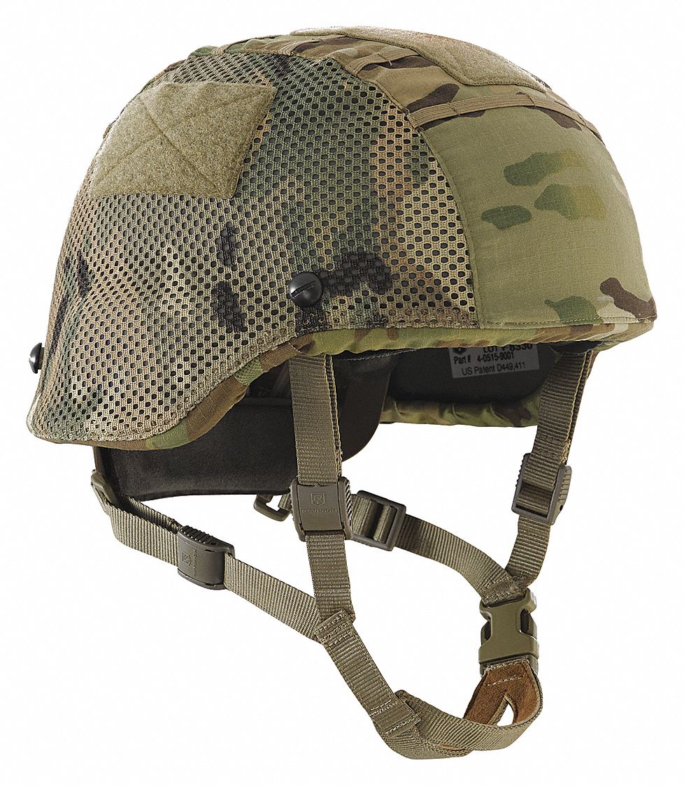 Revision Military Helmet Military Cover For Use With Ballistic Helmets Xl Nylon Black 38rp88 4 0593 9138 Grainger
