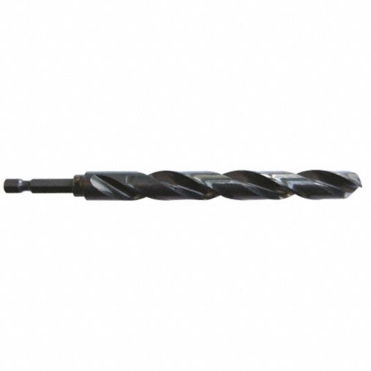WESTWARD Twist Drill Bit, 3/8", Drill Bit Point Angle 135° 38RV83