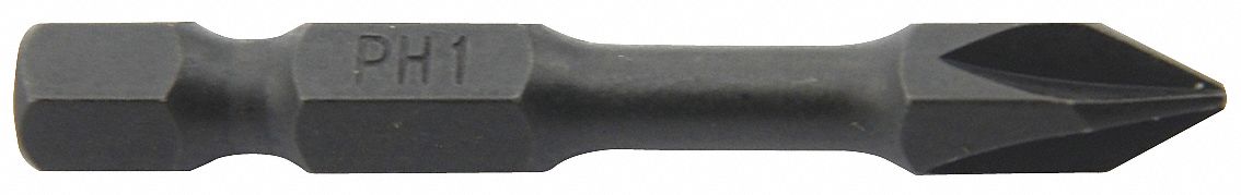 EMBOUT VISSEUSE,1/4PO,PHILLIPS,NO. 1,2PO