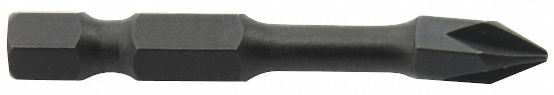 POWER BIT,#3 TIP,SAE,1/4" HEX SHANK