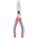 LONG NOSE PLIER,7-13/16IN L,SERRATED