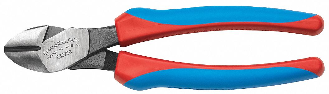 DIAGONAL CUTTING PLIER,7-1/4IN L