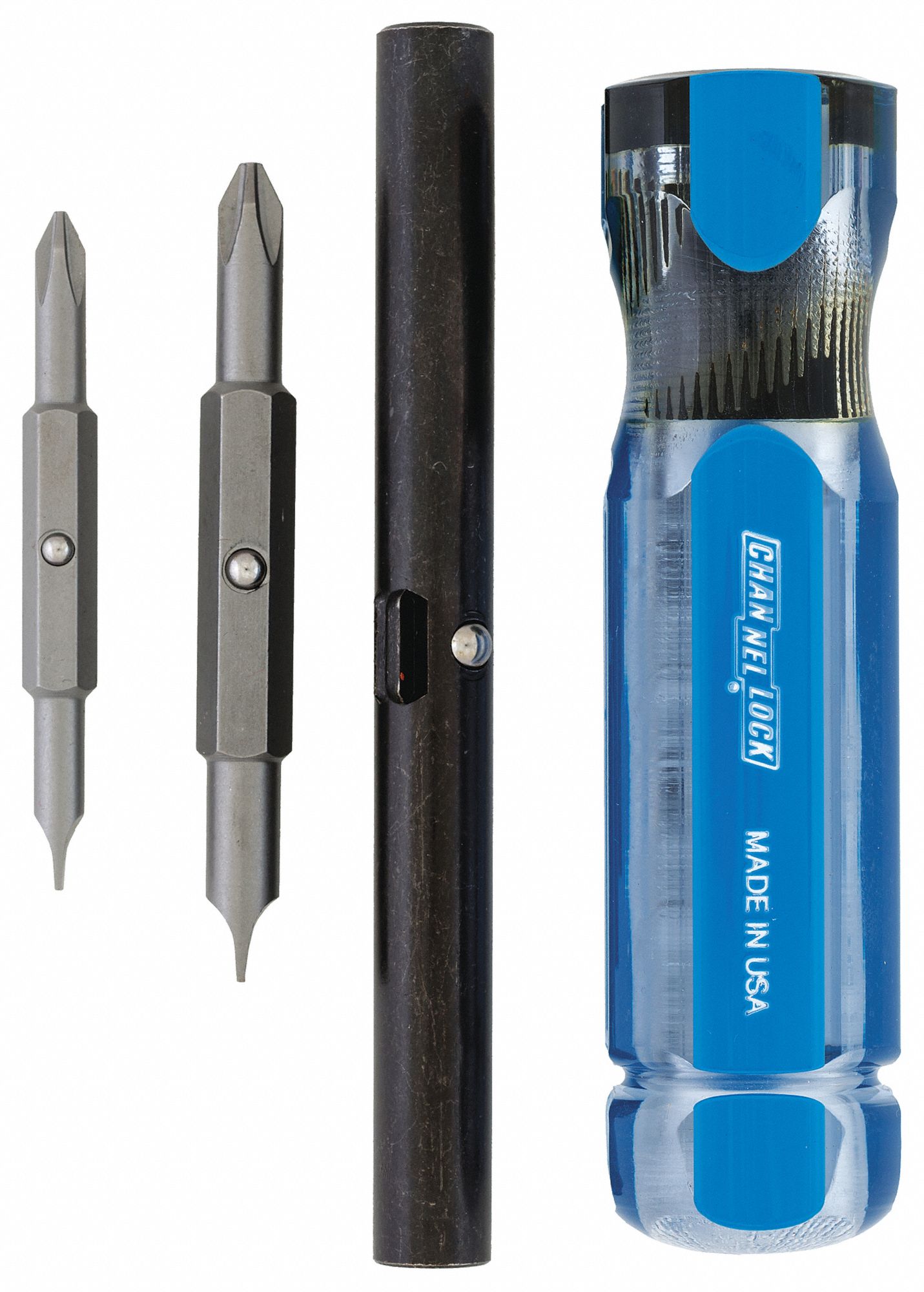 MultiBit Screwdriver, Locking Quick Change, Number of Pieces 4 Grainger