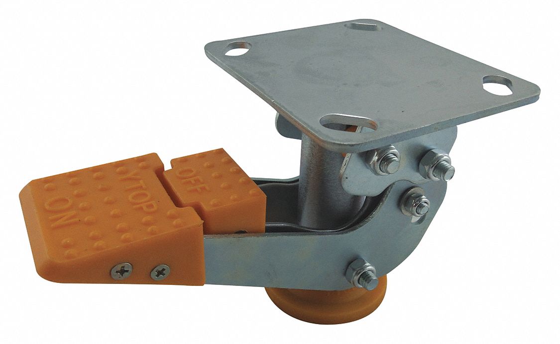 Abrasion-Resistant Nonmarking Floor Lock