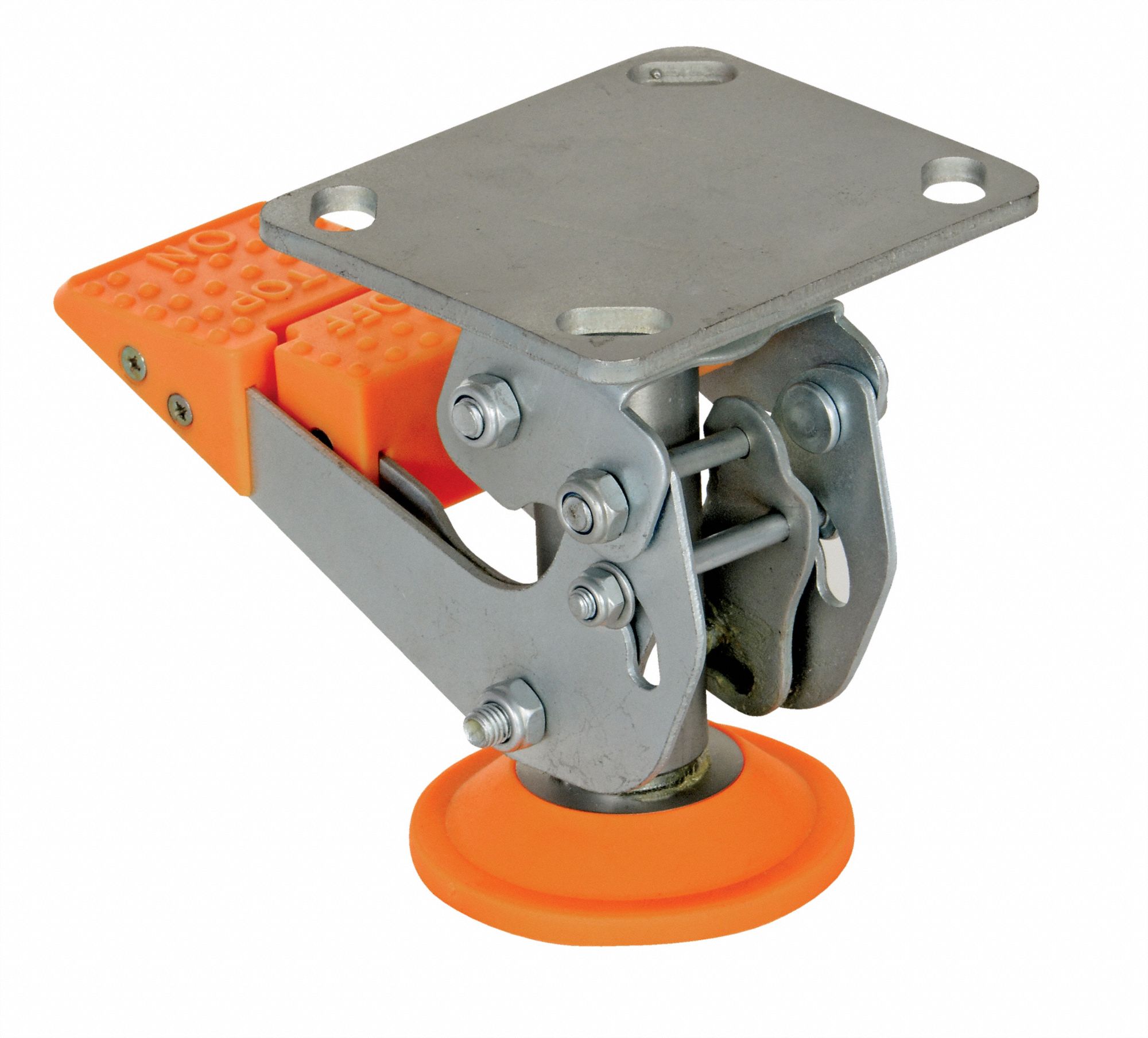 Abrasion-Resistant Nonmarking Floor Lock