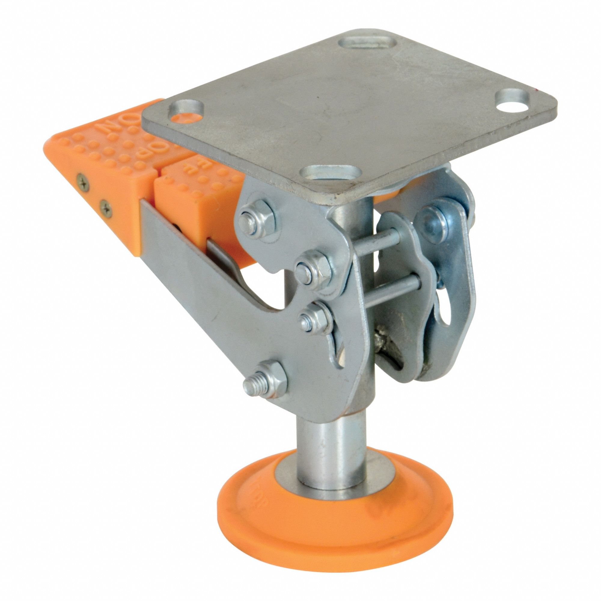 Abrasion-Resistant Nonmarking Floor Lock