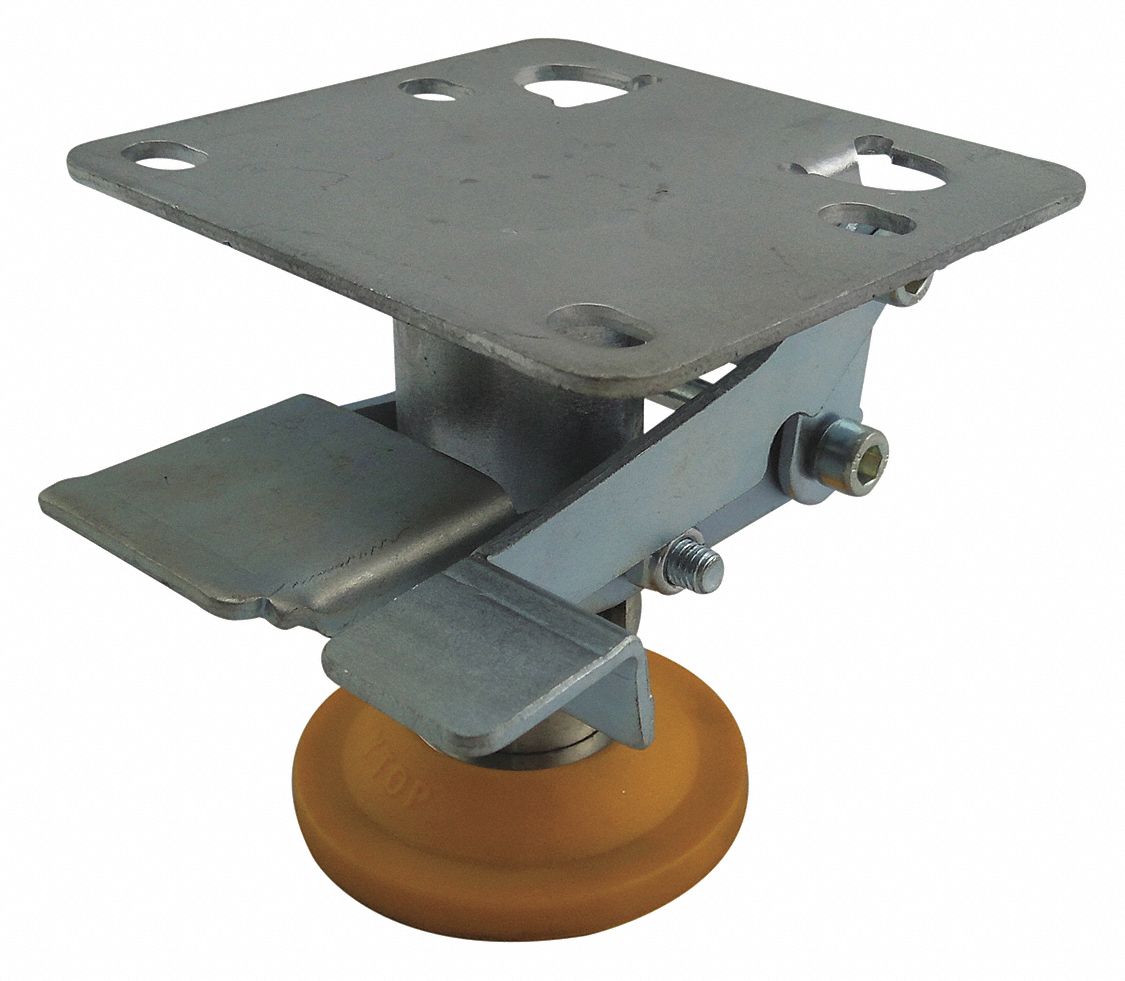 for 5-Inch Wheel 47 Series 65 Series RWM Casters FLA-5 Pedal Type Floor Lock for Use with 46 Series